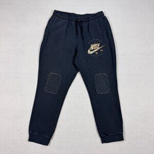 Nike Black Joggers Men's XL Quilted Knee Patches